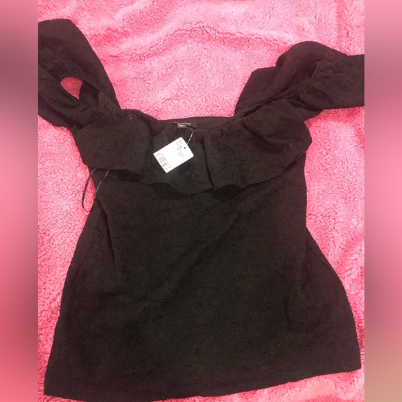 Le chateau off the shoulder ruffle top - Picture 2 of 2